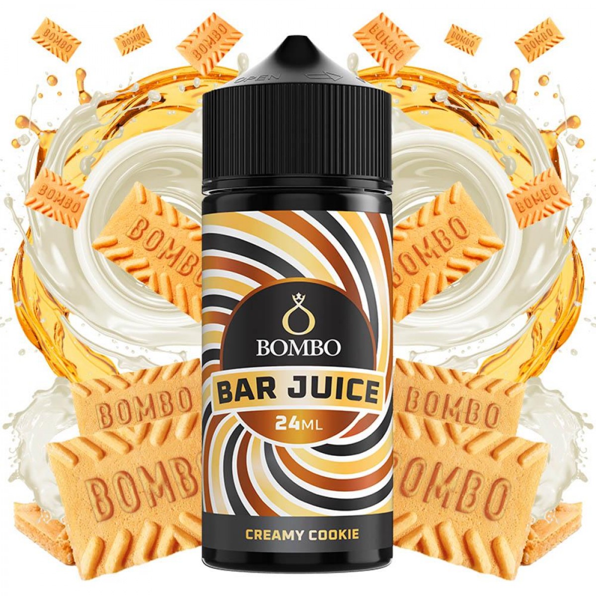 BOMBO BAR JUICE CREAMY COOKIE 24ML/120ML FLAVORSHOT